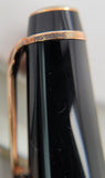 Exquisite Montblanc Boheme Marron Rollerball Pen - New in Box - Rose Gold | Peters Vaults