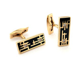 Powerful S.T. Dupont - Shanghai Edition Diamond Cufflinks- Ultra Rare - New in Box  | Peter's Vaults