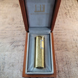 Scintillating Dunhill 18 Karat Gold and Diamond Lighter - Pre Owned - VERY Rare  | Peters Vaults