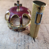 Scintillating Dunhill 18 Karat Gold and Diamond Lighter - Pre Owned - VERY Rare  | Peters Vaults