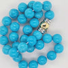 Exquisite Vintage Large Turquoise Strand 14K Gold Clasp  Peter's Vaults 7